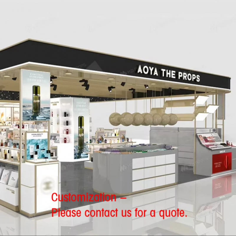 Luxury Skincare Retailers - Индивидуальный роскошный косметический киоск, витрина для