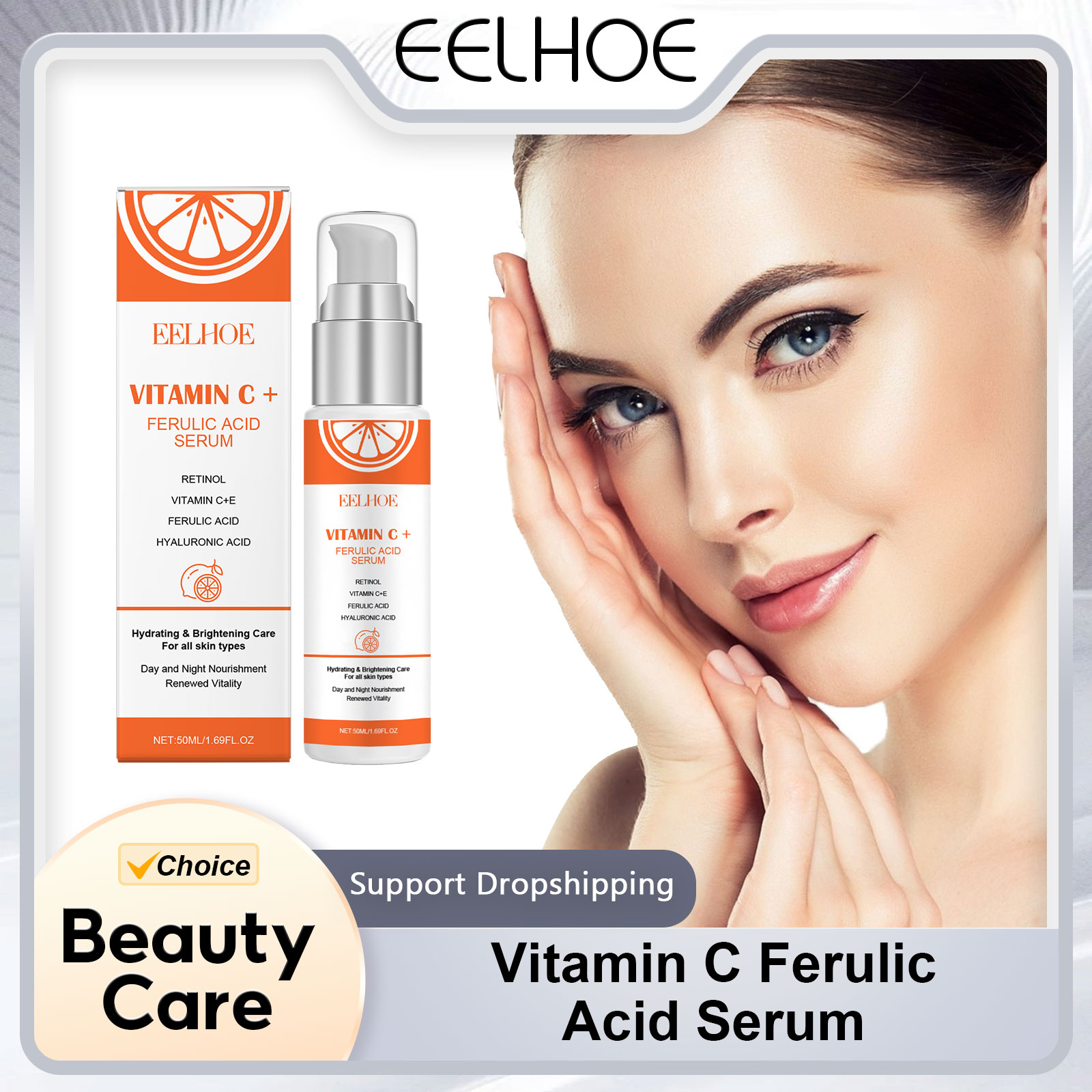 Exosome Serum Ampoule - EELHOE Vitamin C E Сыворотка с